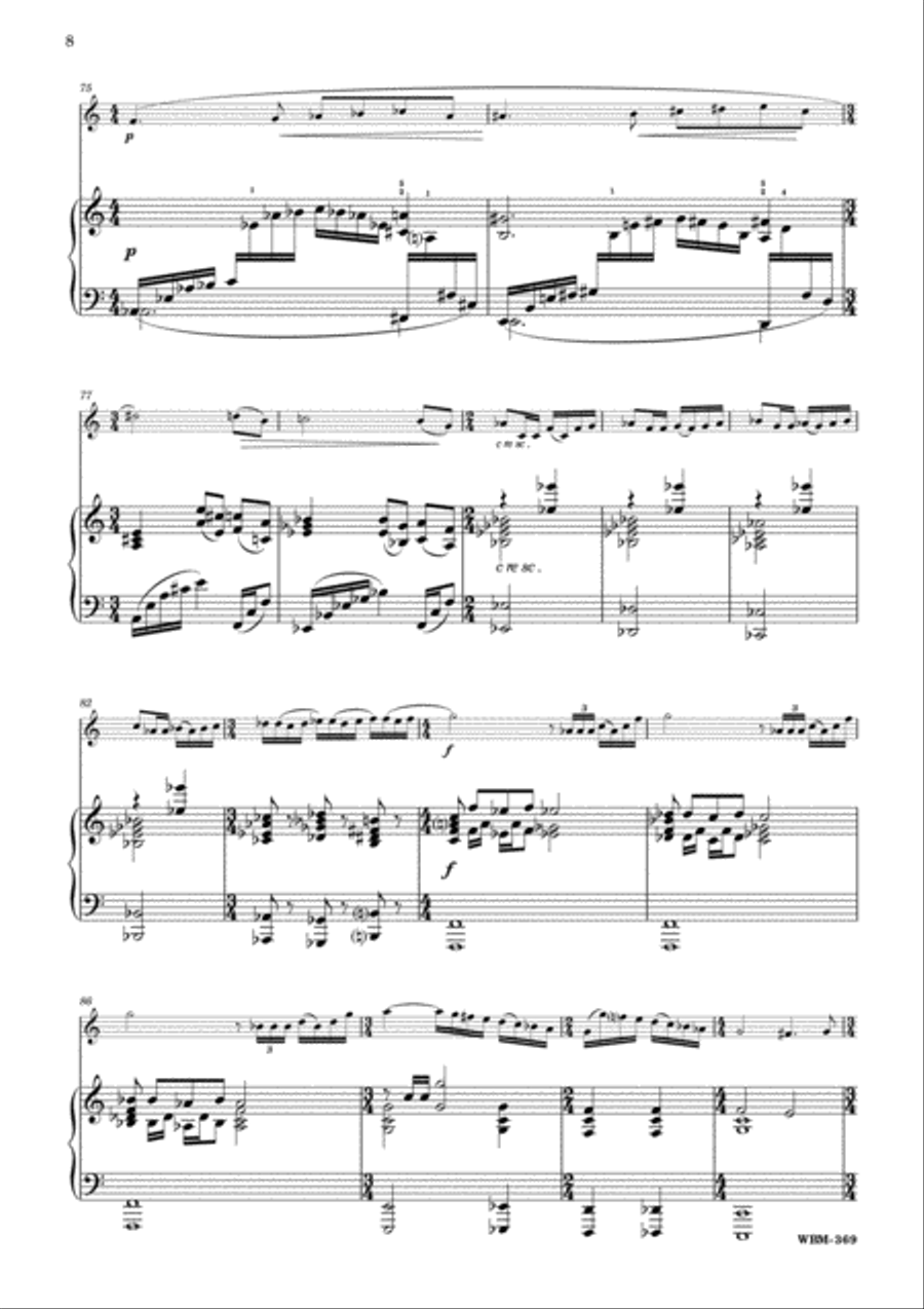 Aubade & Rhapsodie Trumpet Solo scores gallery preview page 7