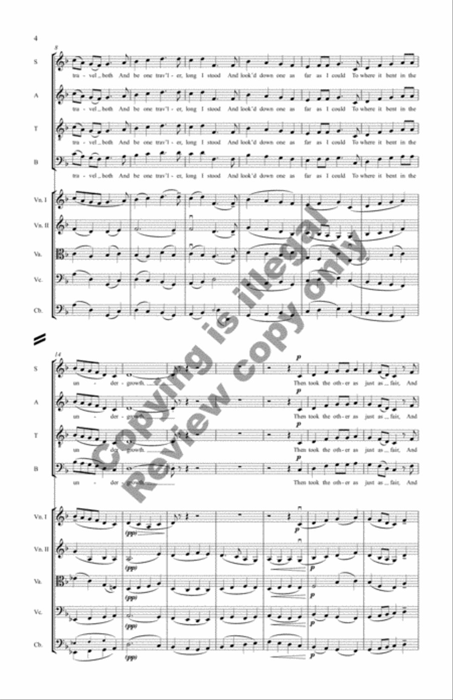 Frostiana (Score) Choir scores gallery preview page 5