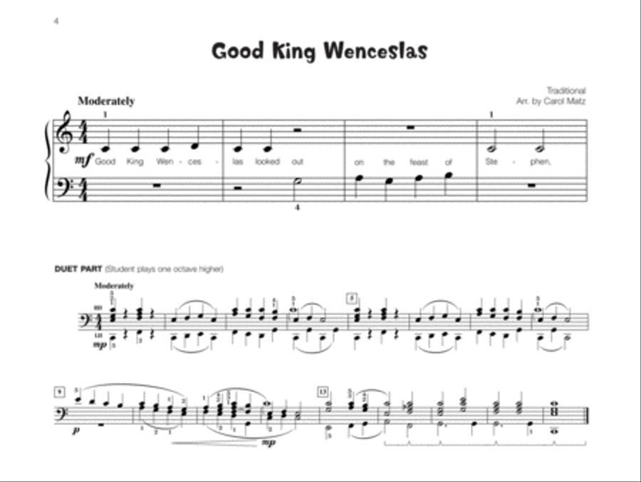 Famous & Fun Christmas, Book 1 Piano Method scores gallery preview page 3