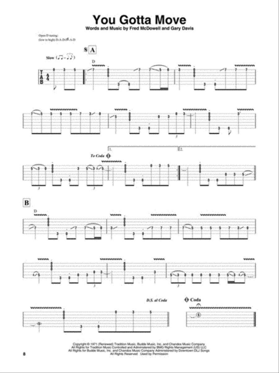 Hal Leonard Lap Slide Songbook Slide Guitar scores gallery preview page 7