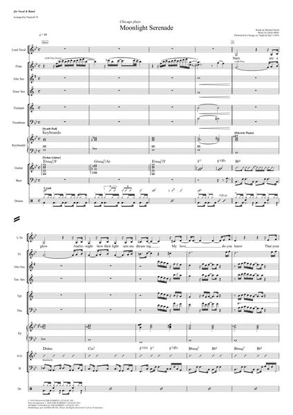 Moonlight Serenade - Score Only