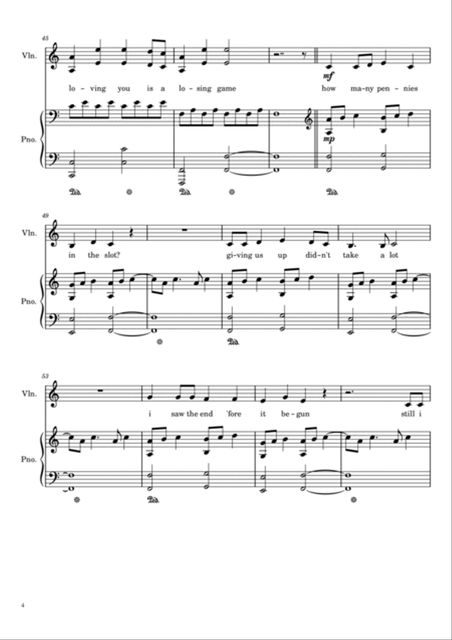 Arcade Violin Solo scores gallery preview page 4