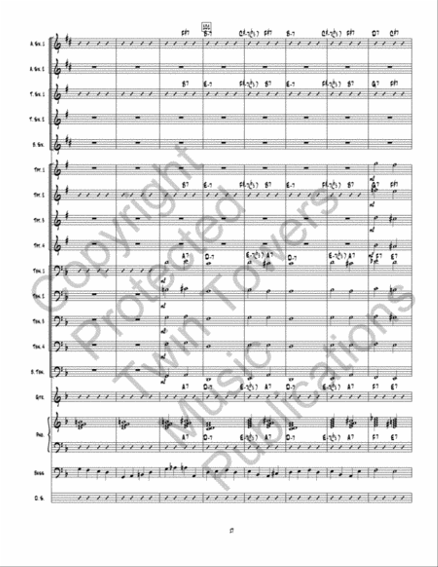 Sink Or Swim Sink Or Swim Jazz Ensemble scores gallery preview page 18