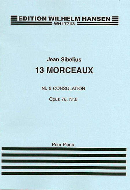 Jean Sibelius: 13 Pieces Op.76 No.5 