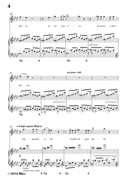 Liszt-Pace non trovo in a minor,for Voice and Piano image number null
