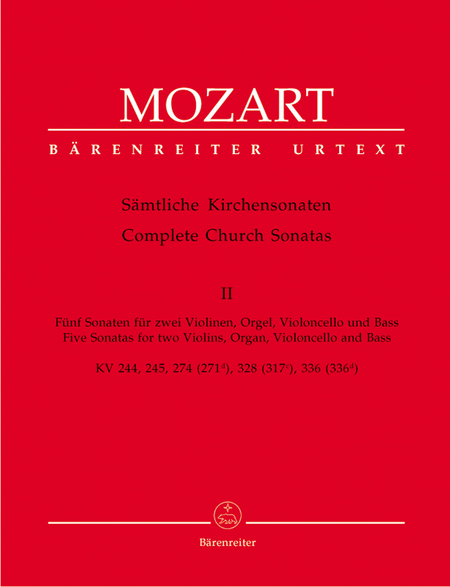 Complete Church Sonatas. Volume 2
