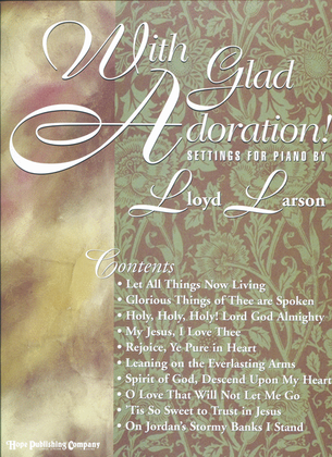 Book cover for With Glad Adoration