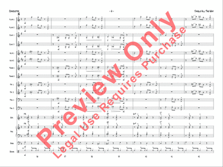 Jingle All the Way Jazz Ensemble scores gallery preview page 7