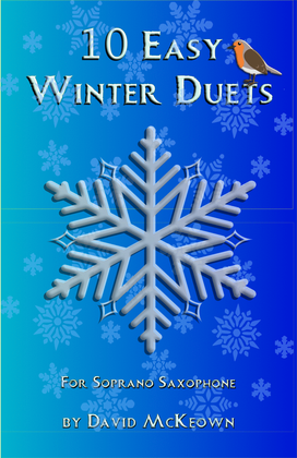 10 Easy Winter Duets for Soprano Saxophone