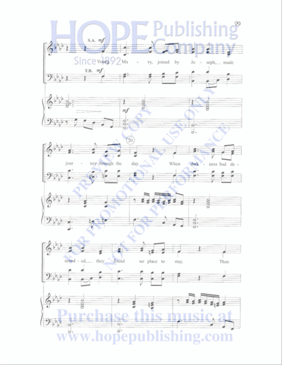 By Heaven's Light Choir scores gallery preview page 30