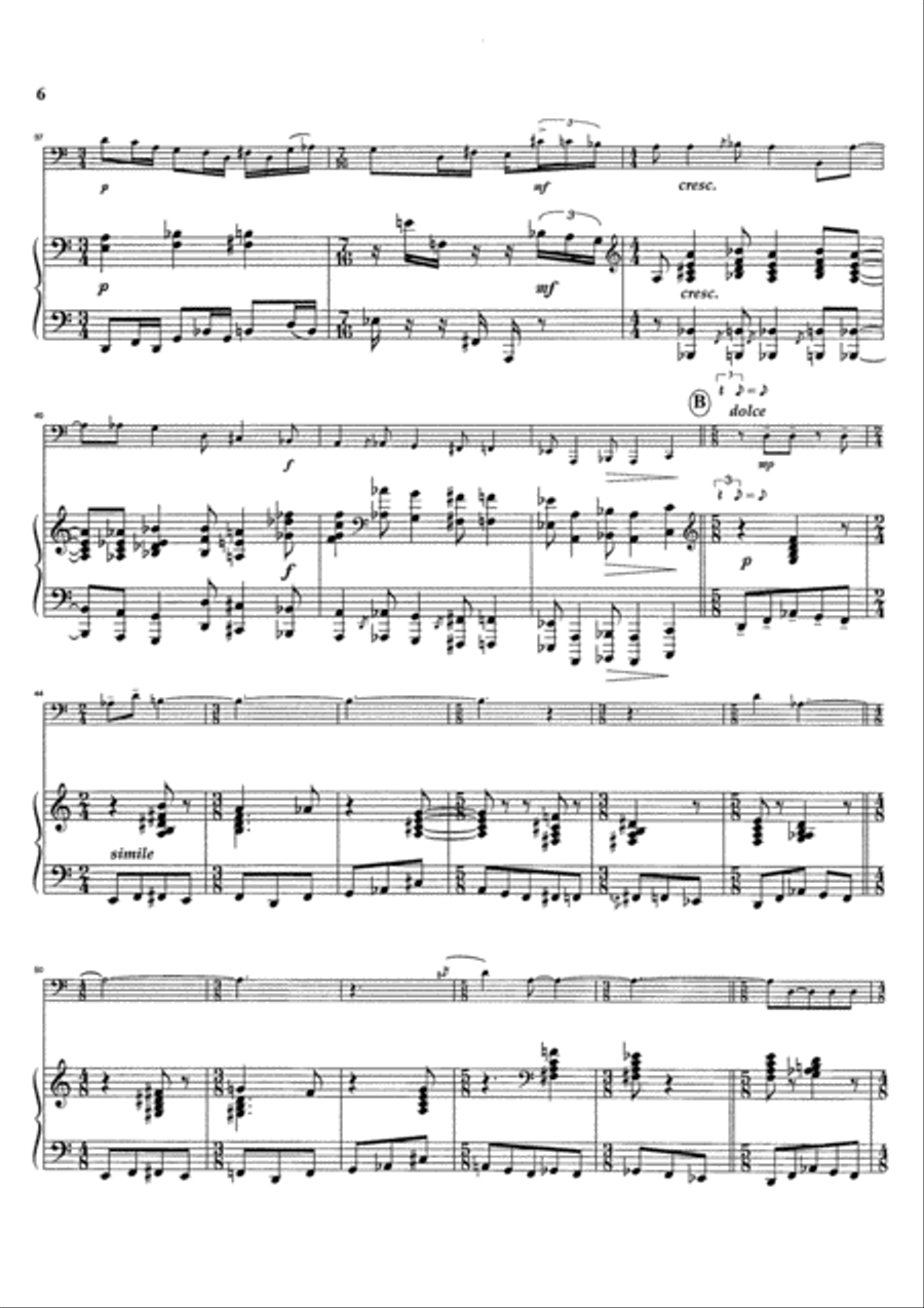 Sonata Trombone scores gallery preview page 7