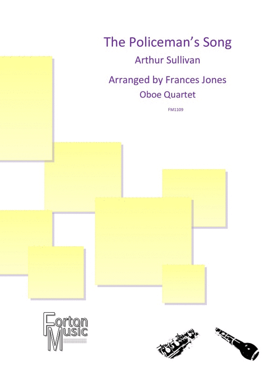 The Policeman's Song Woodwind Quartet scores gallery preview page 1
