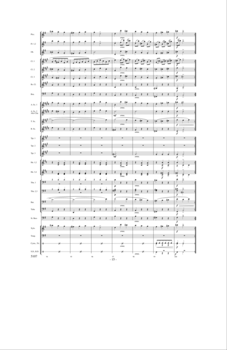 Slavonic Dance No. 1 Slavonic Dance No. 1 Concert Band scores gallery preview page 14