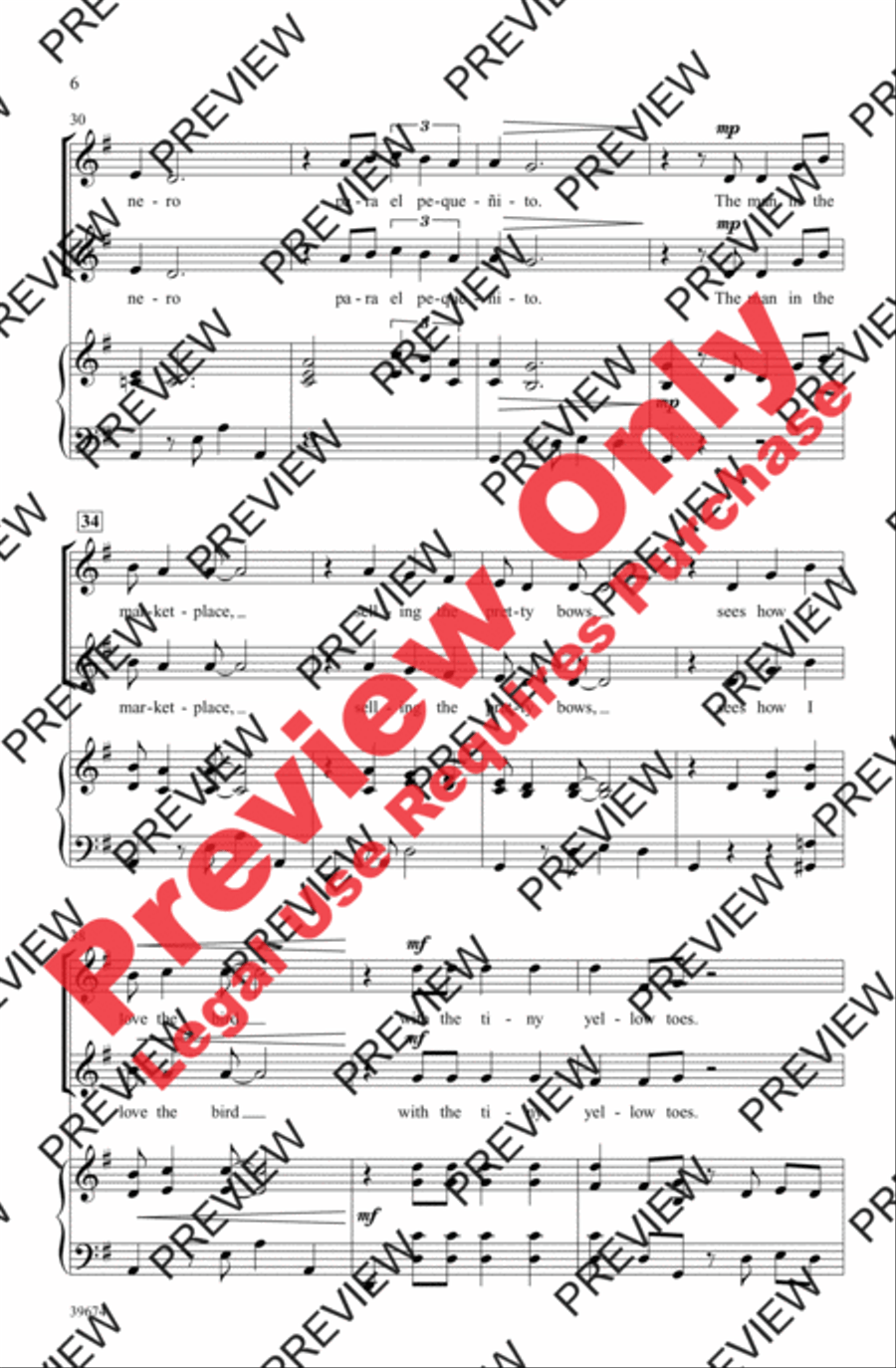¡El Pajarito! ¡El Pajarito! 2-Part scores gallery preview page 17