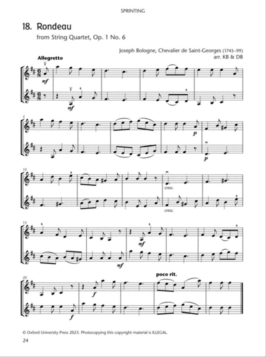 Fiddle Time Duets String Duet scores gallery preview page 5