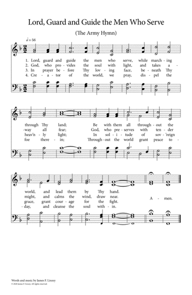 The Army Hymn (Lord, Guard and Guide the Men Who Serve)