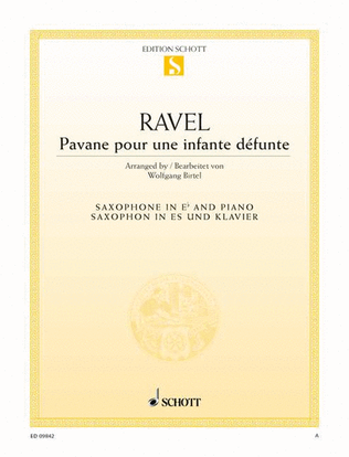 Book cover for Pavane pour une infante défunte