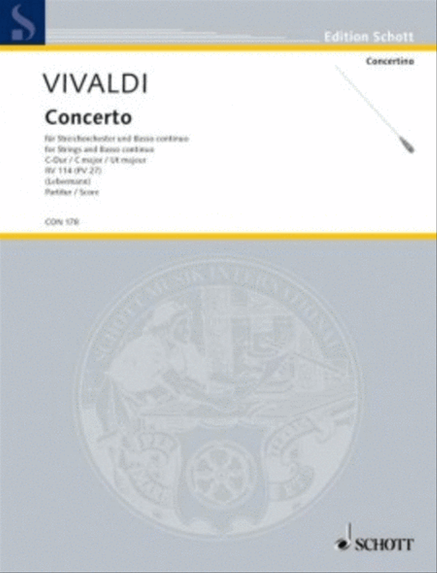 Concerto Ripieno P. 27 Chamber Orchestra scores gallery preview page 1