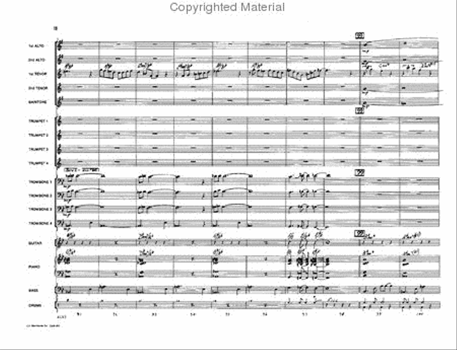 Your Sister's Samba Jazz Ensemble scores gallery preview page 11