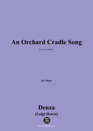 Denza-An Orchard Cradle Song,in F Major
