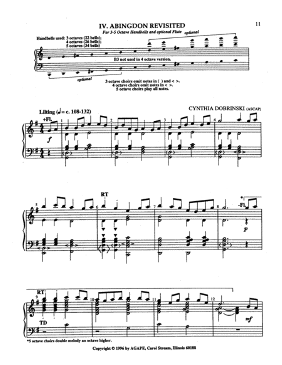 Virginia Highlands Suite Virginia Highlands Suite 5-Octaves scores gallery preview page 11