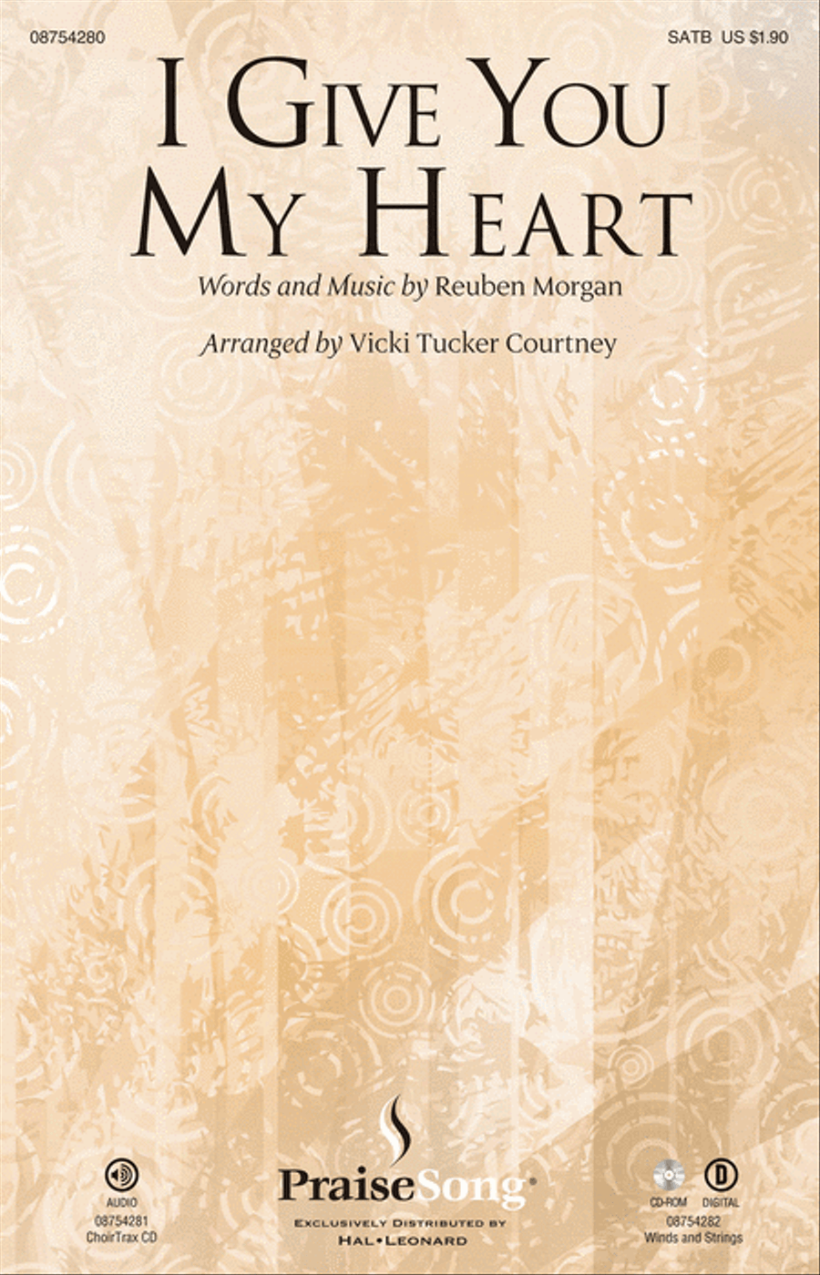 I Give You My Heart 4-Part scores gallery preview page 1