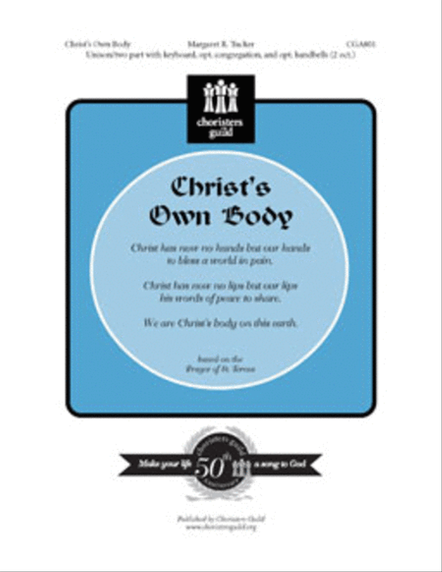 Christ's Own Body Christ's Own Body Unison Choir scores gallery preview page 1