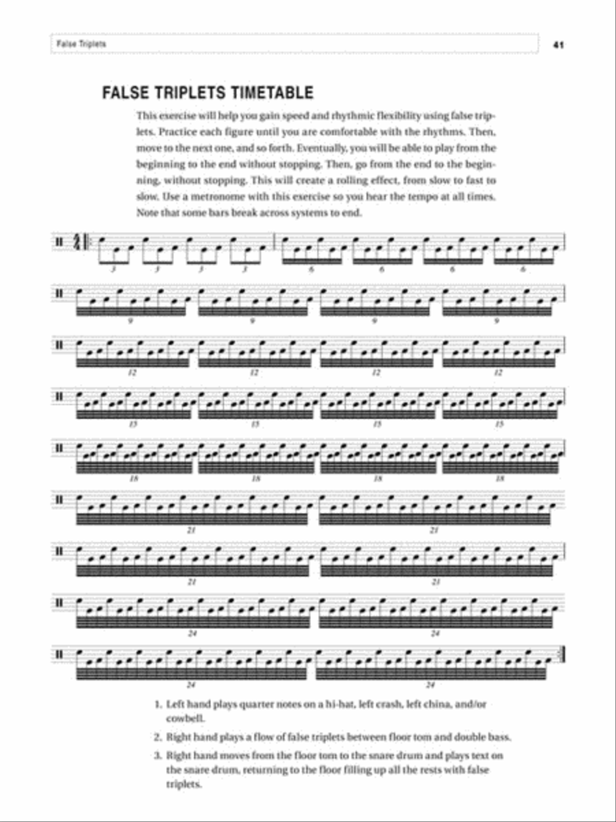 Double Bass Drum Integration Double Bass scores gallery preview page 5