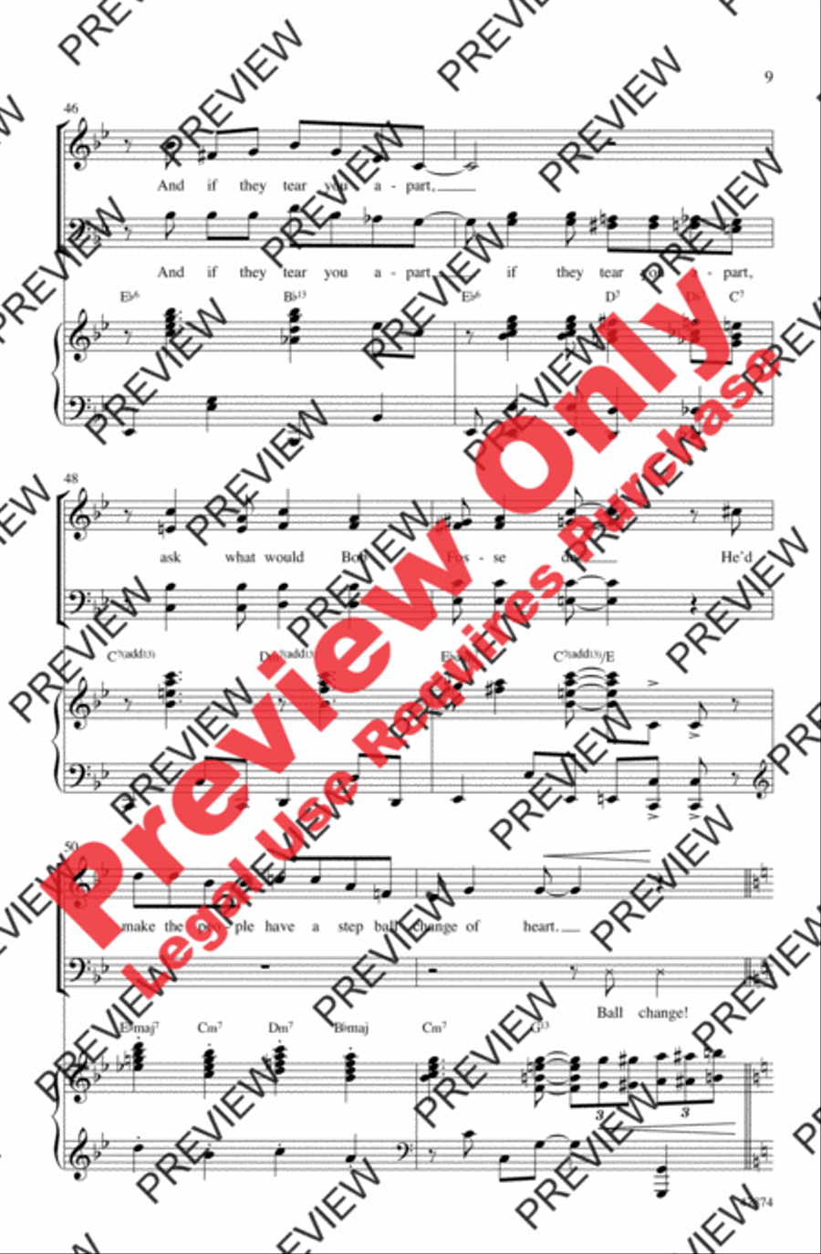 Zazz Zazz 4-Part scores gallery preview page 9