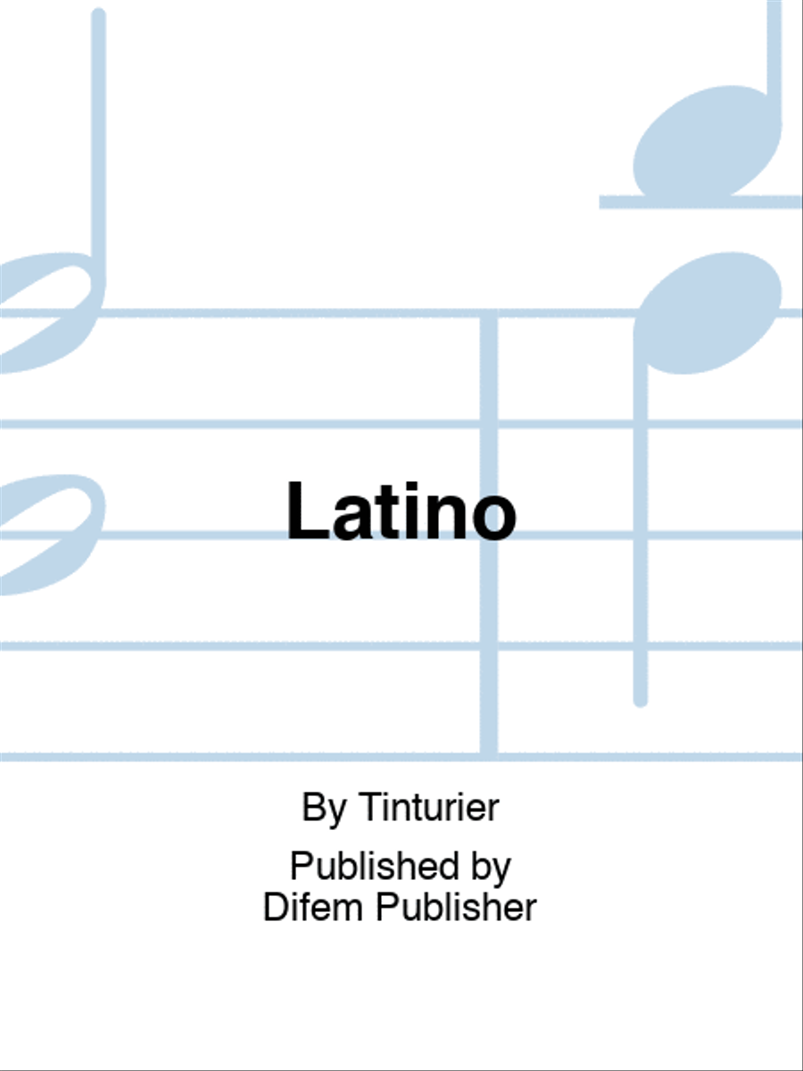 Latino Concert Band scores gallery preview page 1