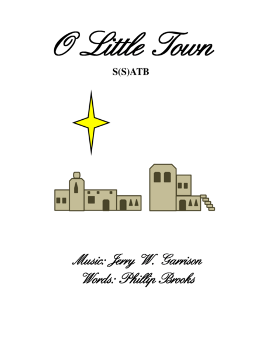 O Little Town 4-Part scores gallery preview page 1