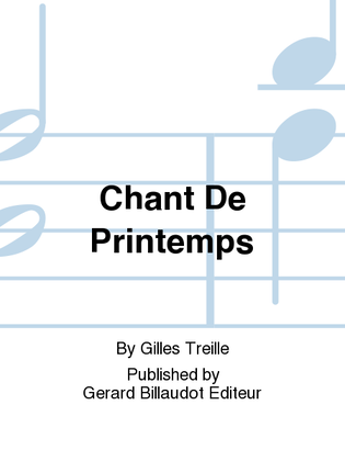 Chant De Printemps