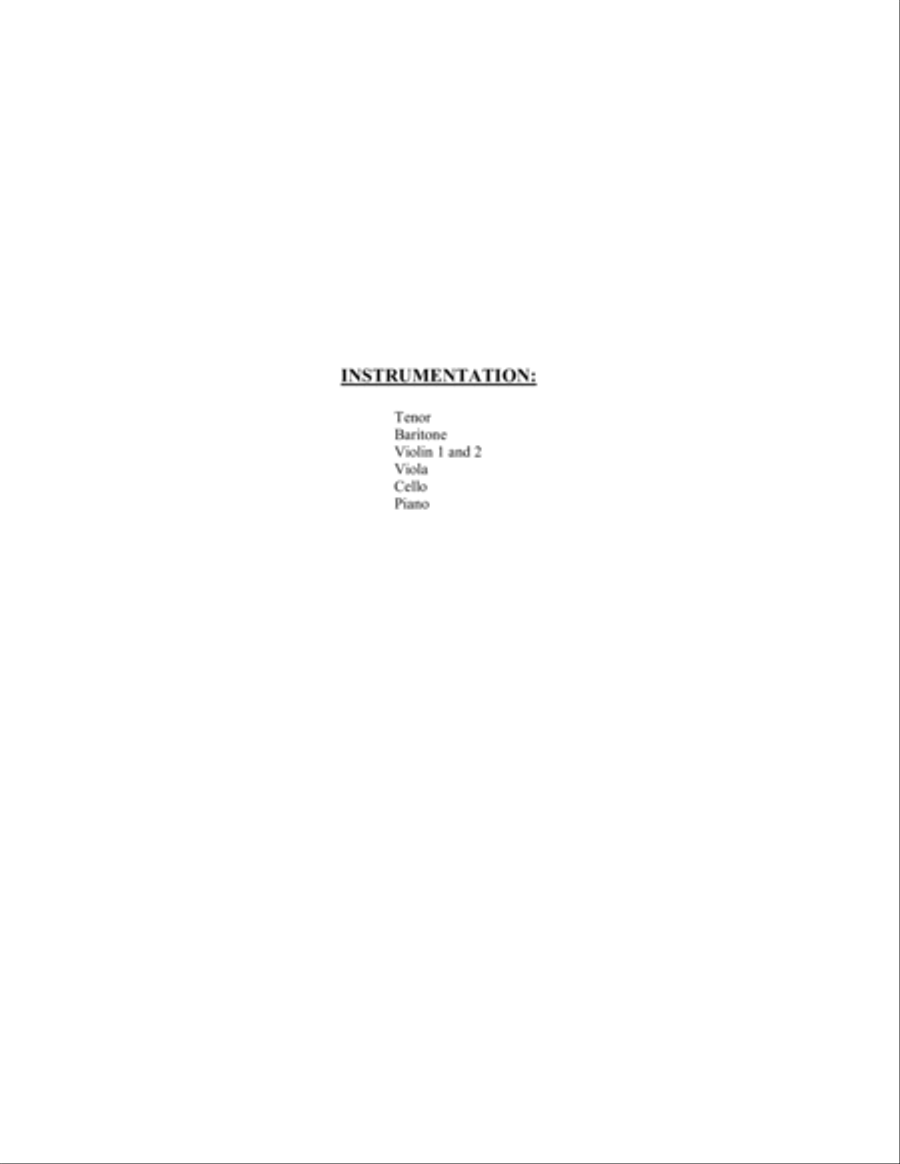 Core ngrato Duet Arranged for Tenor and Baritone and Ensemble in the key of Eb Vocal Duet scores gallery preview page 4