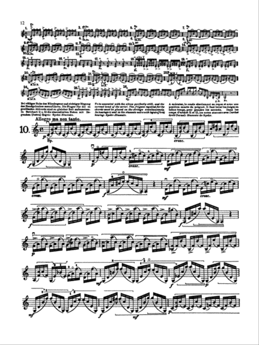Kayser: Thirty-Six Etudes, Op. 20 Part scores gallery preview page 1
