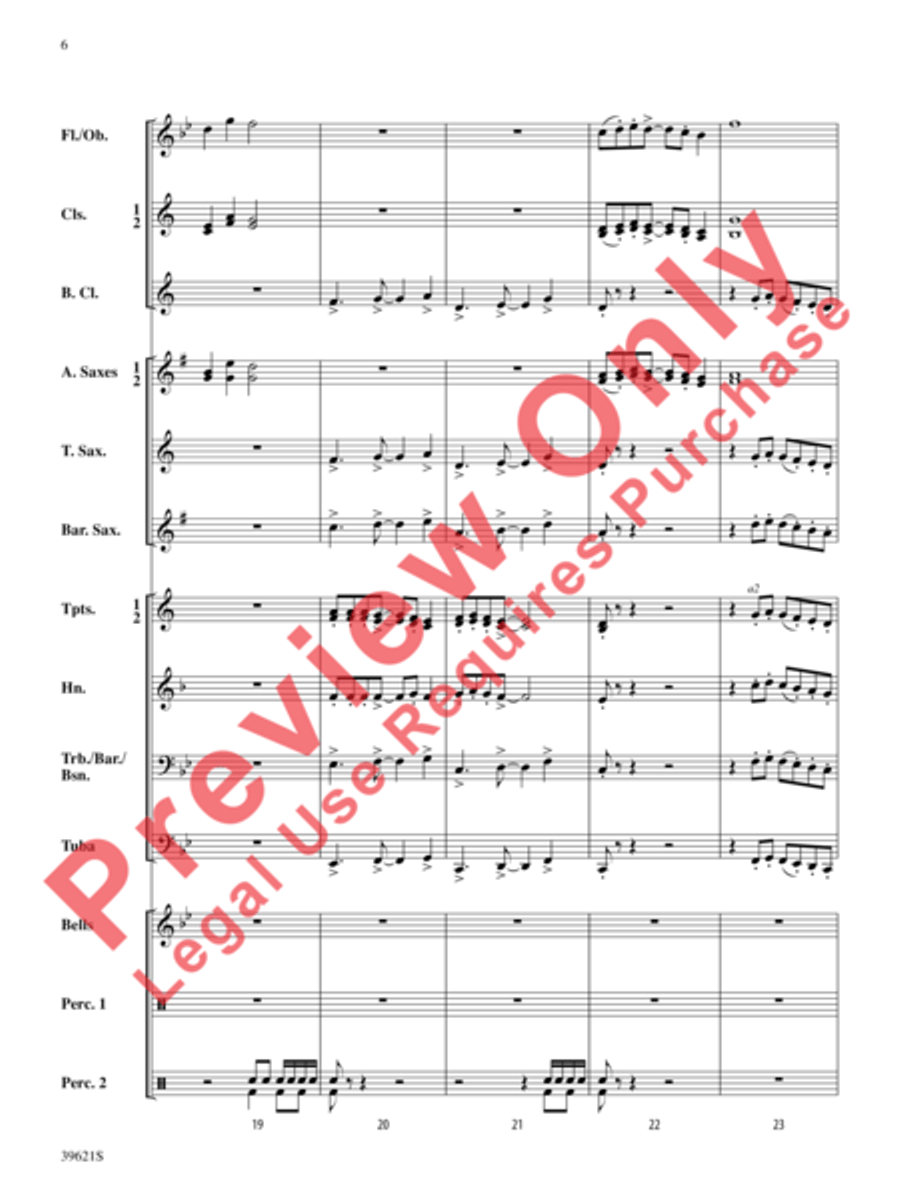 Clowning Around Clowning Around Concert Band scores gallery preview page 7