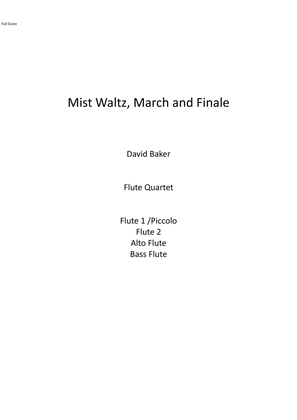 Mist Waltz, March and Finale