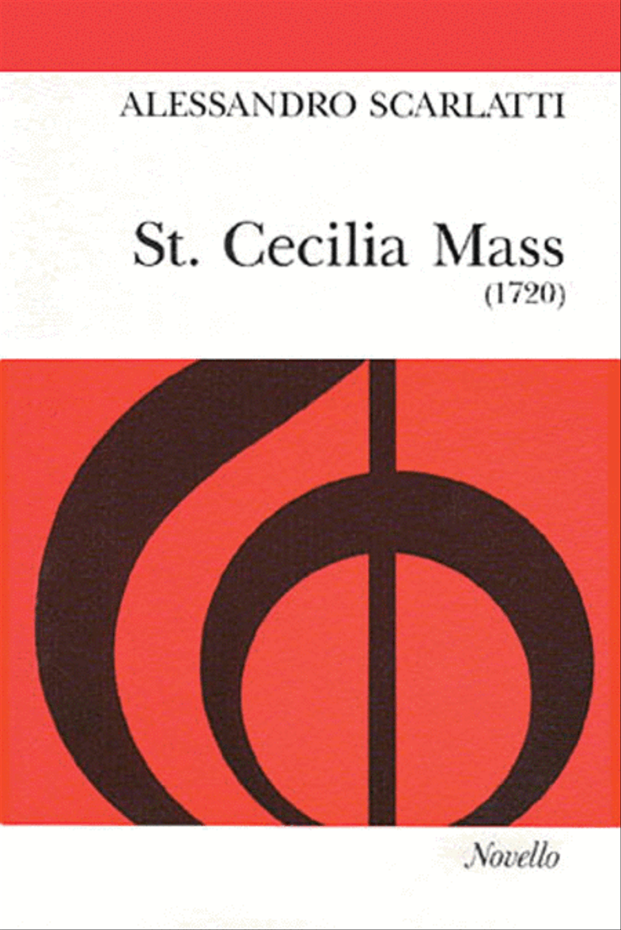St. Cecilia Mass (1720) 4-Part scores gallery preview page 1