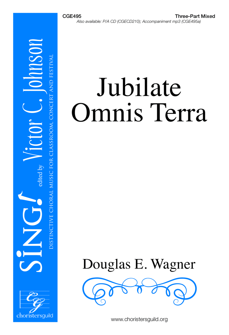 Jubilate Omnis Terra - Three-part Mixed 3-Part scores gallery preview page 1