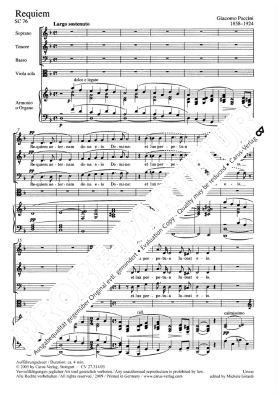 Requiem aeternam Requiem aeternam STB scores gallery preview page 2