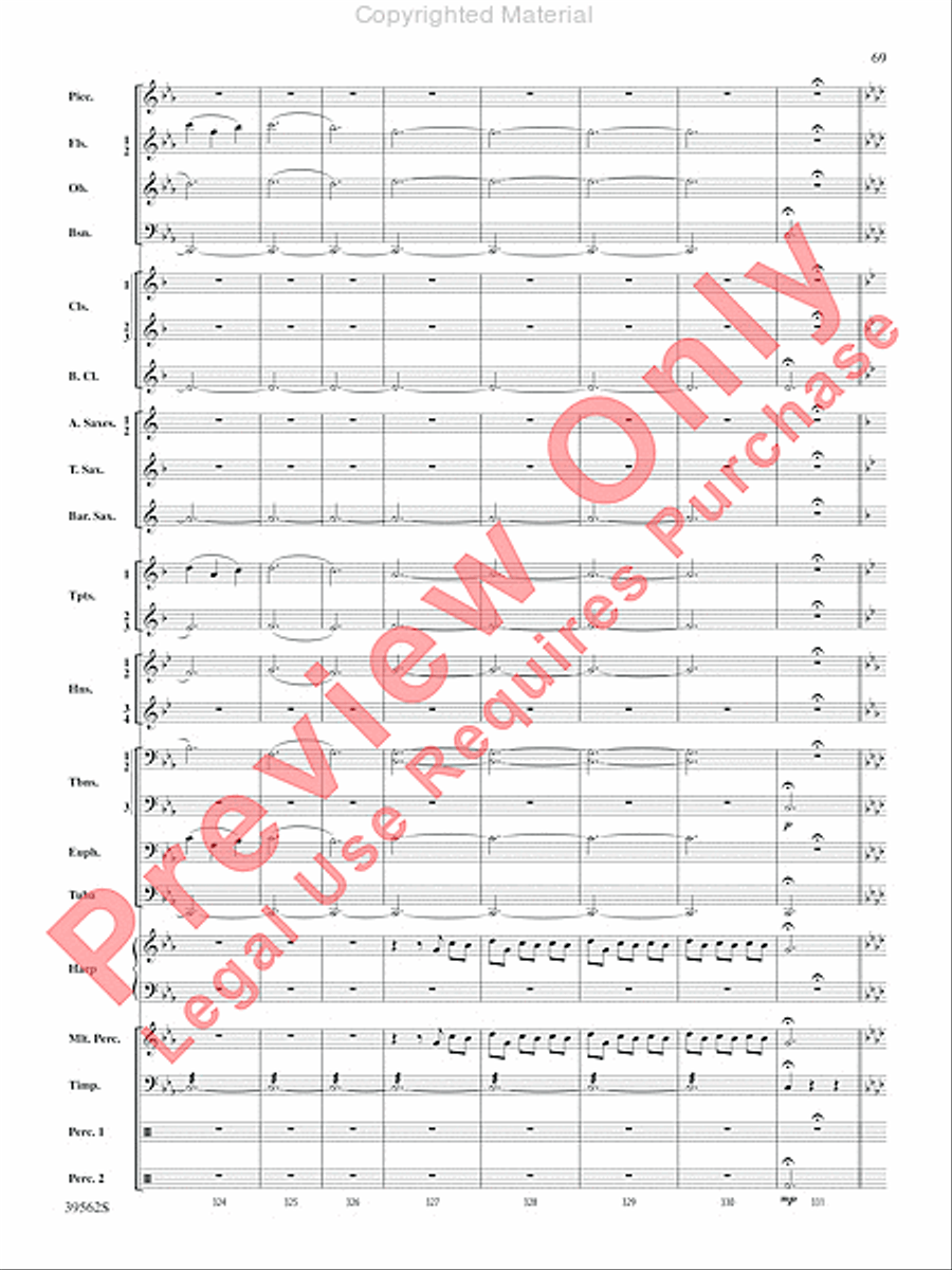 The Complete Harry Potter Concert Band scores gallery preview page 70