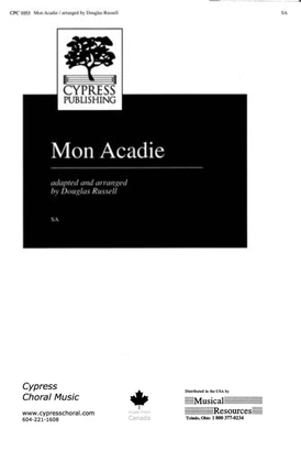 Book cover for Mon Acadie