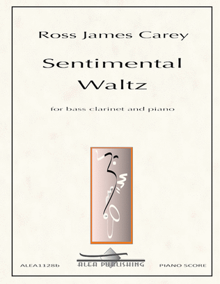 Book cover for Sentimental Waltz (bass clarinet/piano)