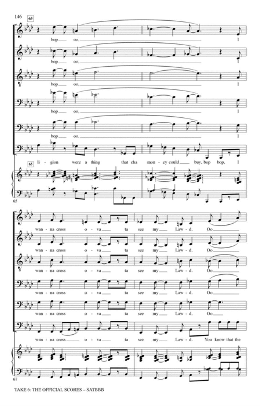 Get Away Jordan A Cappella scores gallery preview page 17