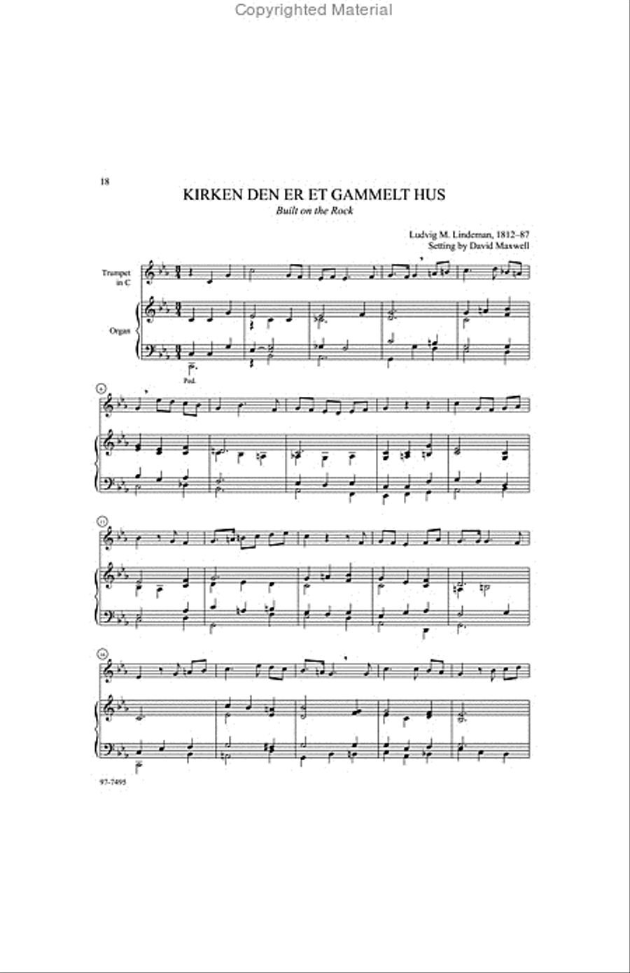 Final Stanzas: Hymn Settings for Organ and Descanting Instrument, Vol. 3 Organ scores gallery preview page 14