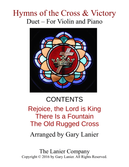 Gary Lanier: Hymns of the Cross & Victory (Duets for Violin & Piano) image number null