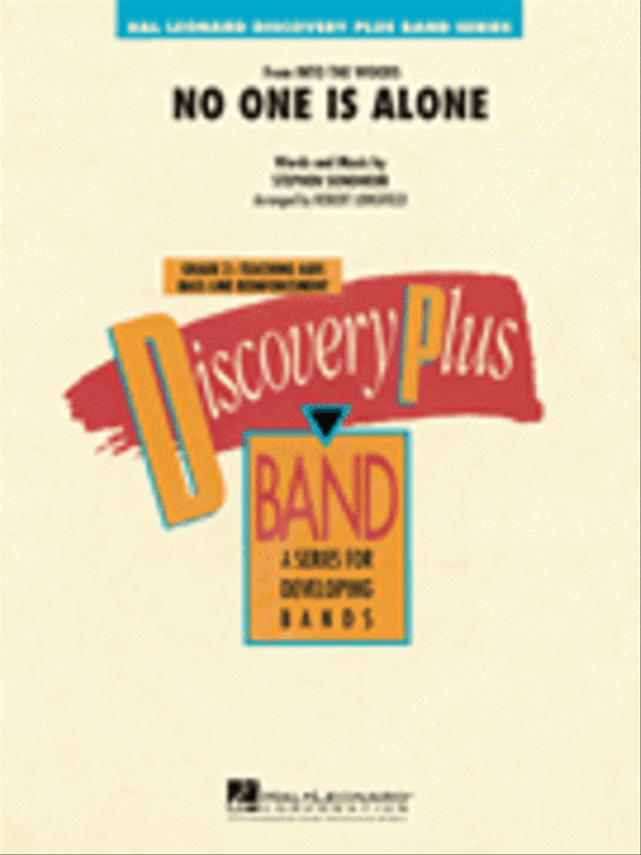 No One Is Alone (from Into the Woods) Concert Band scores gallery preview page 1