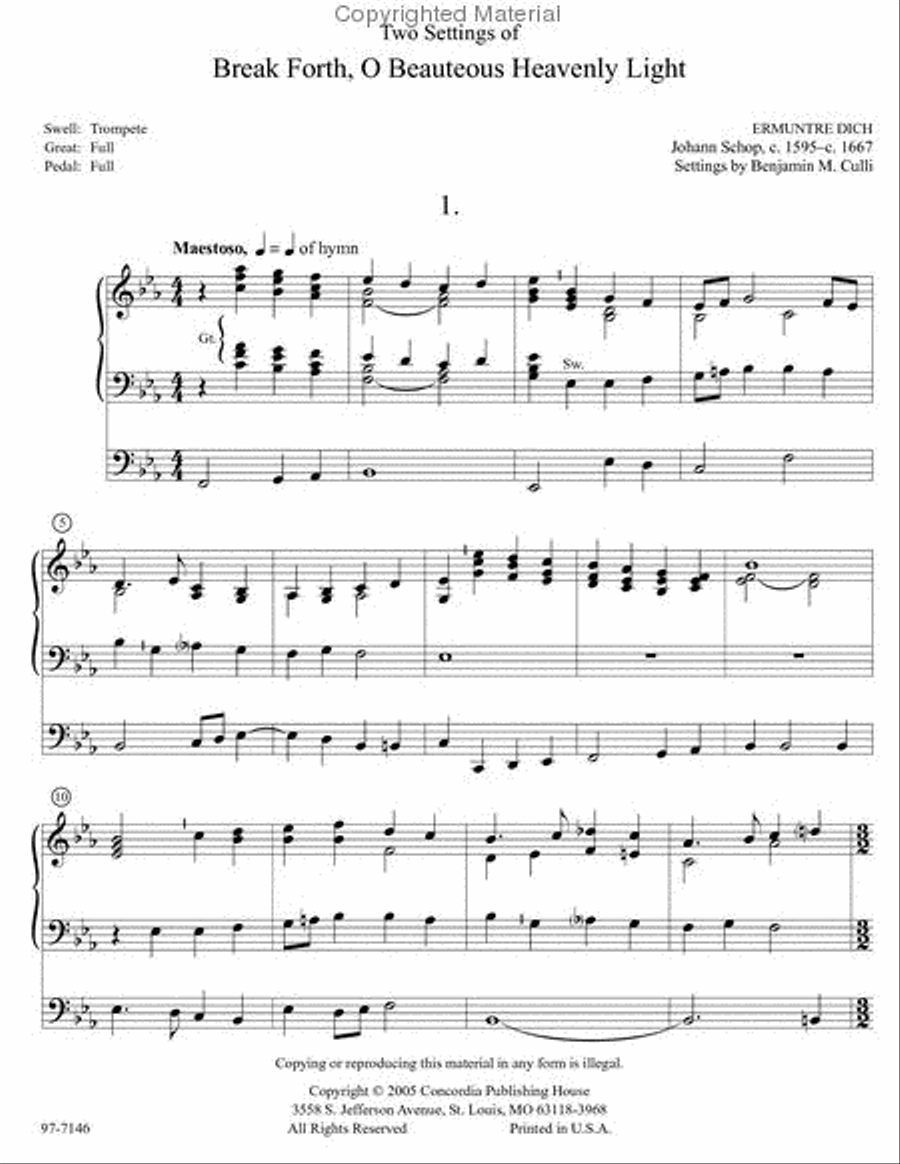 Bethlehem's Light Organ scores gallery preview page 2