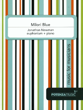 Book cover for Milori Blue