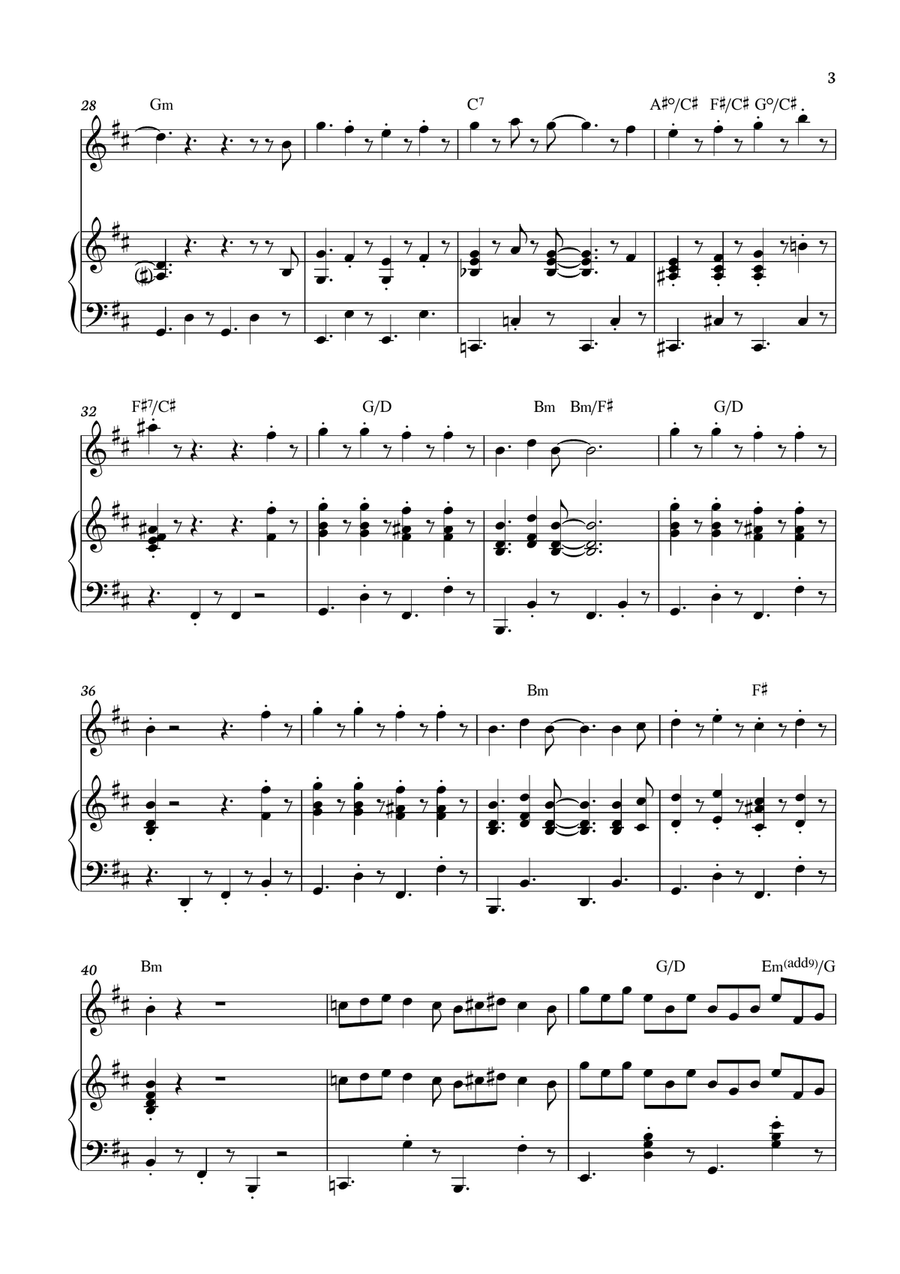 Spooky Scary Skeletons Flute scores gallery preview page 3