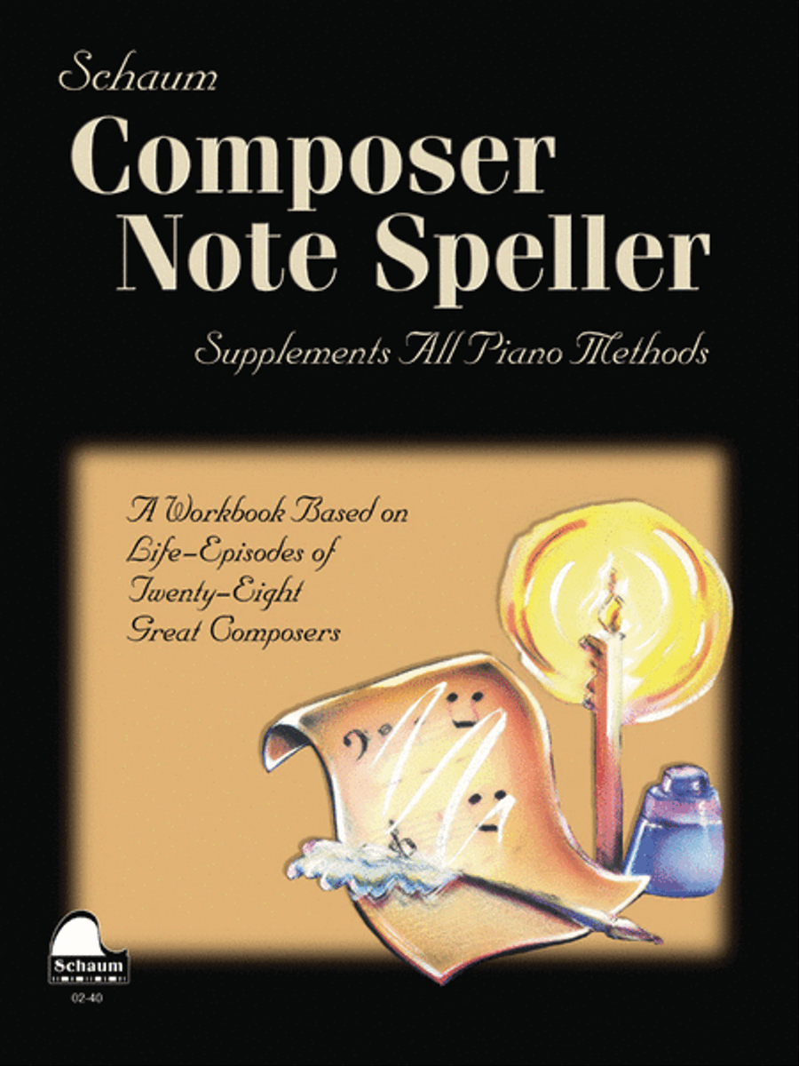 Composer Note Speller Piano Method scores gallery preview page 1